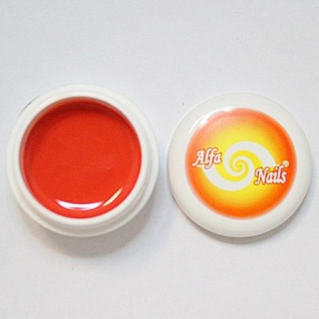 Gel color -Nr. 154 - Light Red Orange - 7 gr