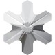 Pietre Swarovski - Crystal - Fulg de nea - A2826 - 20buc